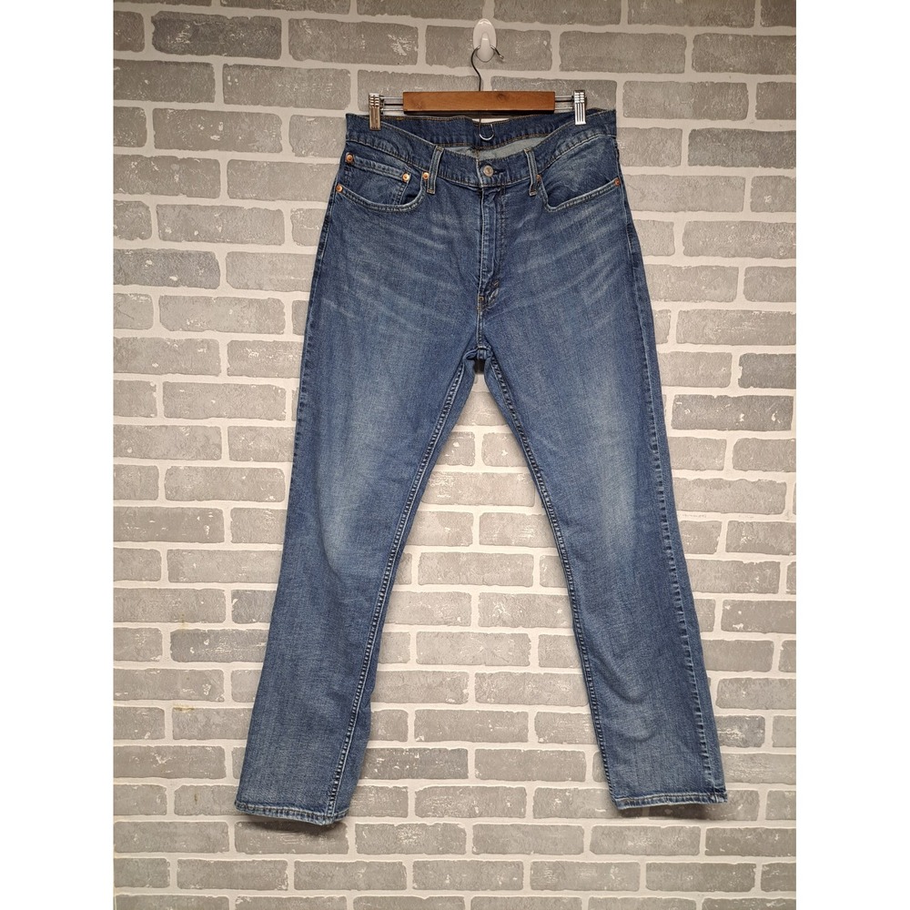 Levis‎ Strauss Mens Straigh Leg Western Blue Jeans Rodeo Ranchero Size 36 X 34L